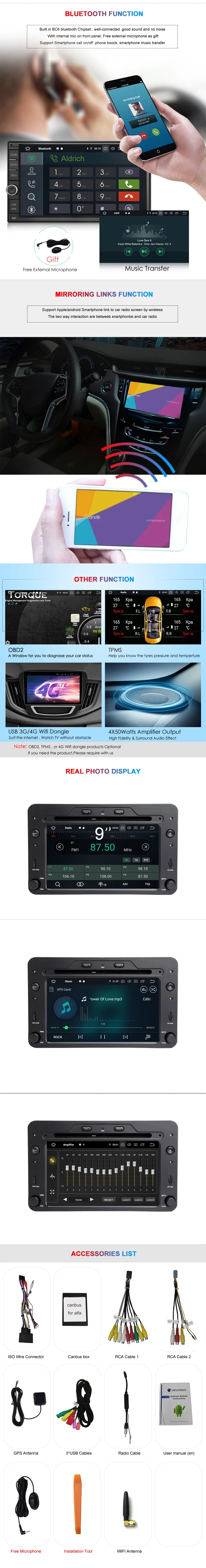 Sale DSP Android 9.0 Car DVD Player for Alfa Romeo Spider Alfa Romeo 159 Brera 159 Sportwagon car radio gps navigation multimedia 2