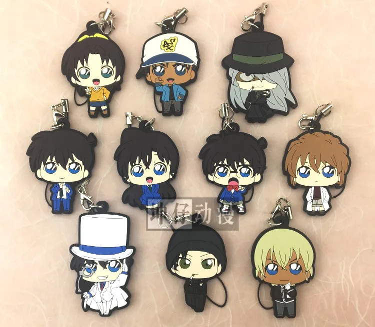 Конан аниме детектива Джимми Кудо Kaitou Kiddo Hattori Heiji бурбон Акай шууйти мури