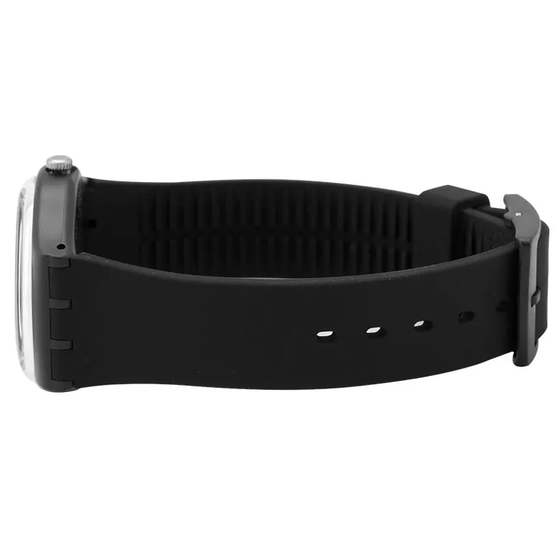 Swatch классический цвет пароль серии крутые черные кварцевые часы для мужчин и