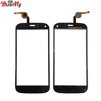 

BKparts 5pcs Touch Screen For Wiko Darkfull Touchscreen Front Glass Panel Digitizer Sensor Replacement