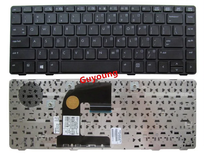 Английская клавиатура для ноутбука HP EliteBook 8460 8460p 8460w 8470p 8470w ProBook 6460b 6465b |