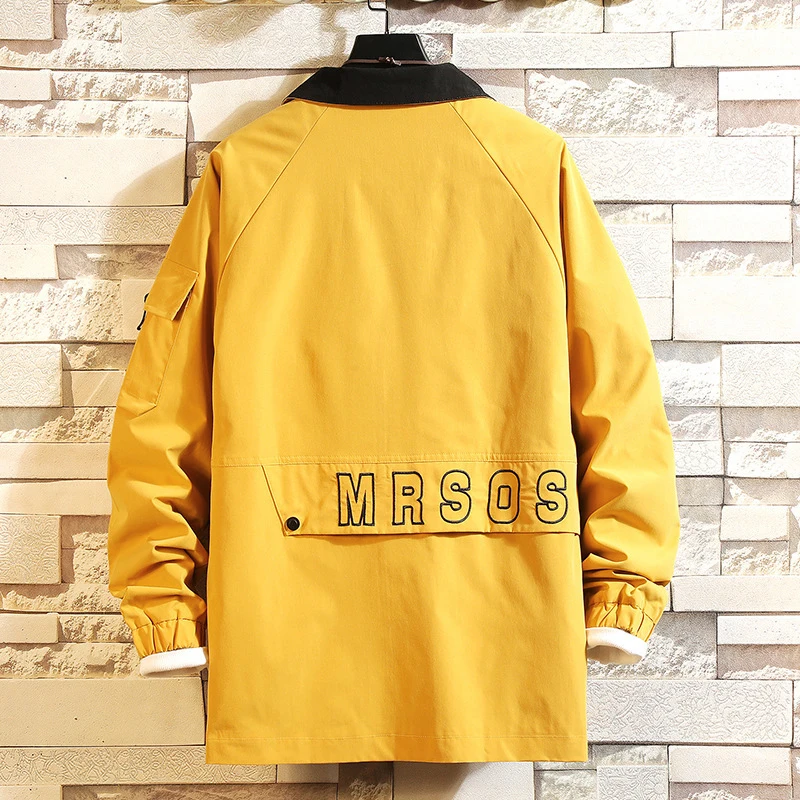 DIMUSI Mens Jackets Male Casual Zipper Baseball Coats Bomber Jackets Mens Fashion Anorak Hip Hop Streetwear Jackets Clothing 3XL