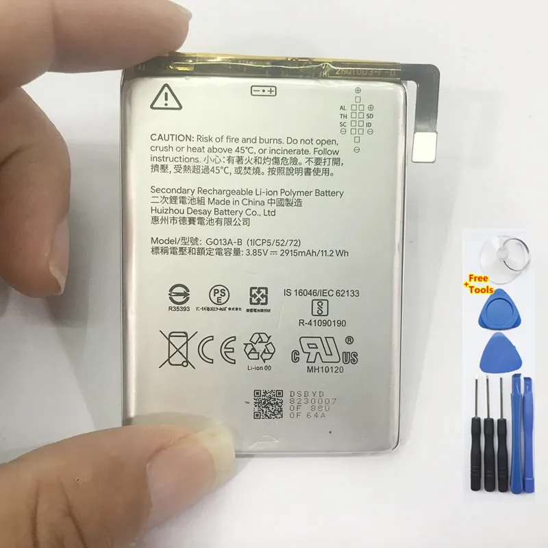 

Runboss Original Quality Battery G013A-B for Google Pixel 3 2915mAh With Tools