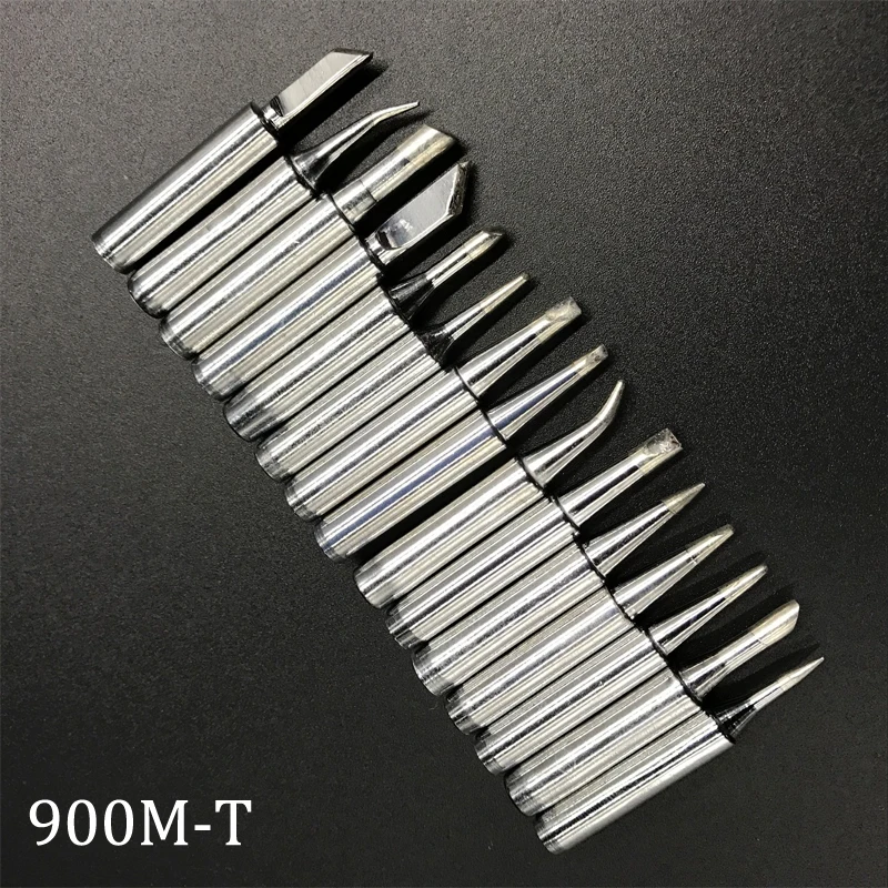 Free shipping 15 pcs /lot Lead-free solder Iron tip 900M-T for hakko Lukey 852D soldering rework station