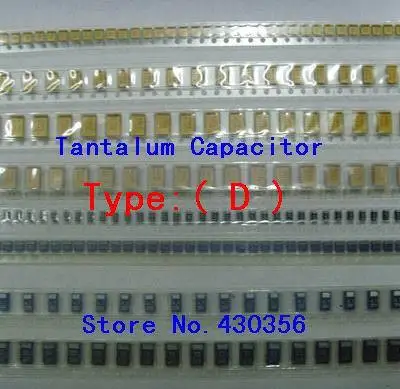 

10PCS Tantalum Capacitor 7343 Type:D 476 47UF 25V