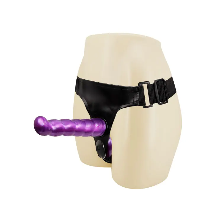 Лесби Интимные товары двойной стимуляции ремешок на фаллоимитатор реалистичной пенис Секс-игрушки Анальные игрушки для женщин пары
