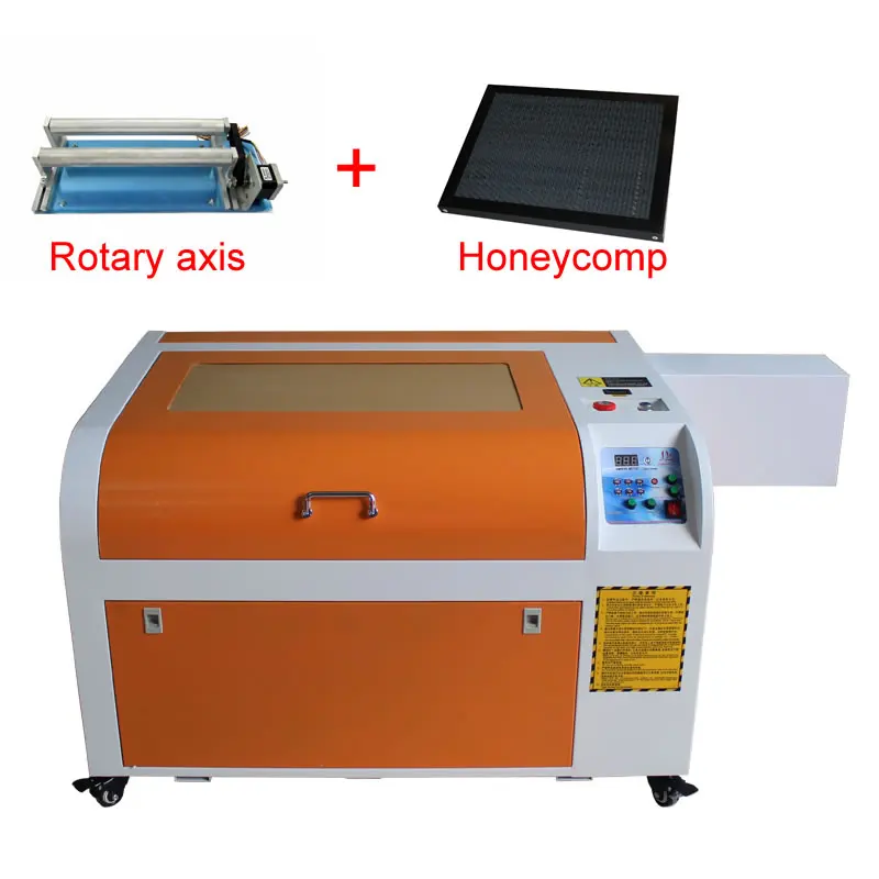6040 Co2 Laser Metal Engraving Stamp Machine 60w Update From 3040 Laser Tube Laser Cutter With