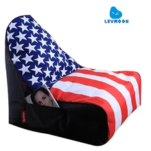 Free Shipping Printing Beanbag Covers Without Filling Big bean bag chairs for adults largest bean bag chair online