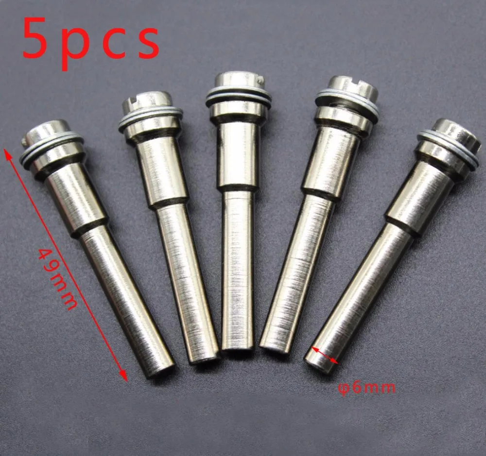 5pcs 6mm High Speed Steel Shank 6mm Screw Mandrels For Dremelmandrel