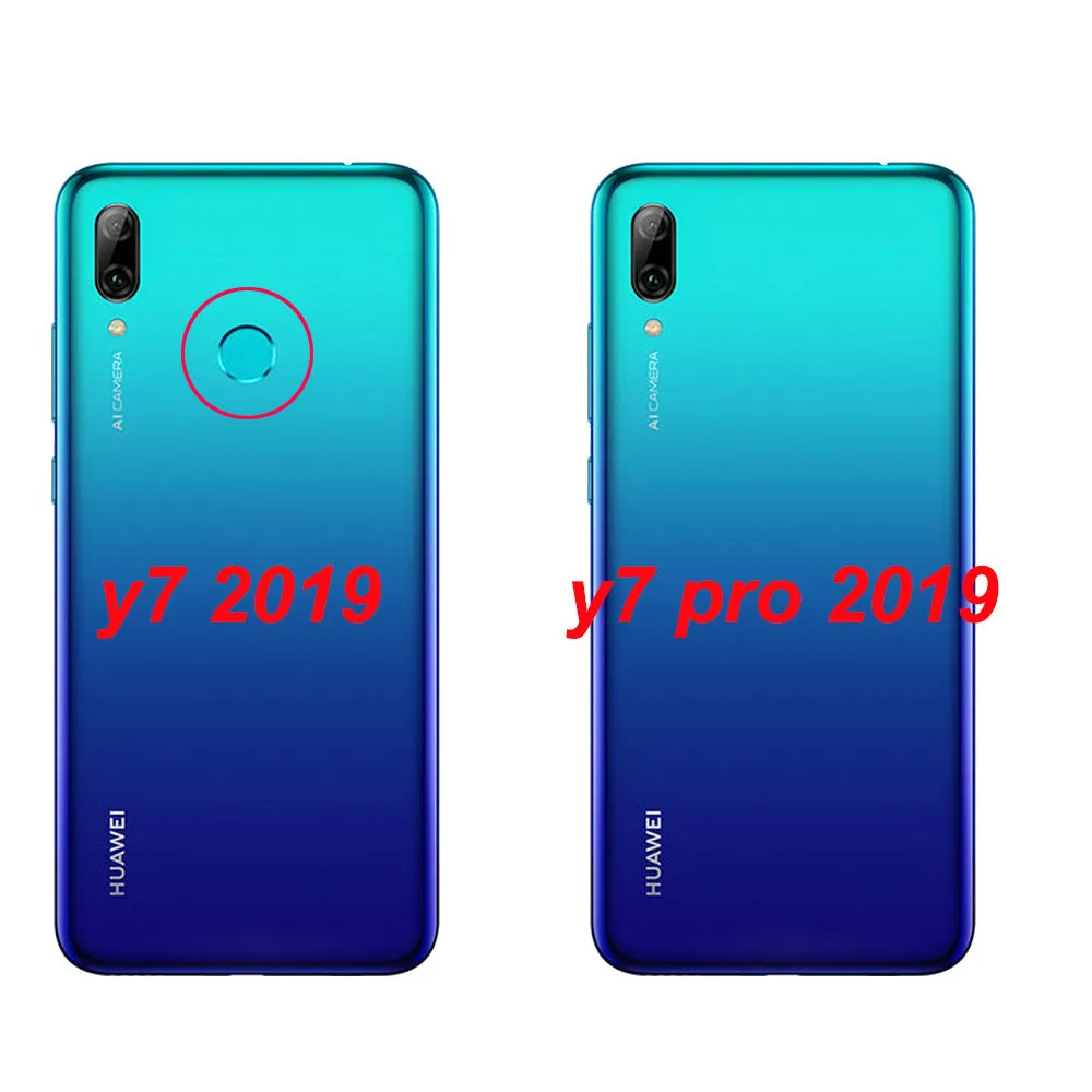 Чехол для Huawei Y7 2019 чехол Prime силиконовый из ТПУ мягкий телефона Y 7 Y7Prime