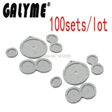 100 компл./лот,, подходят для Nintendo dogba SP резиновый силиконовый Кондуктивный резиновая Кнопка колодки GameboyAdvance SP Пластиковый корпус