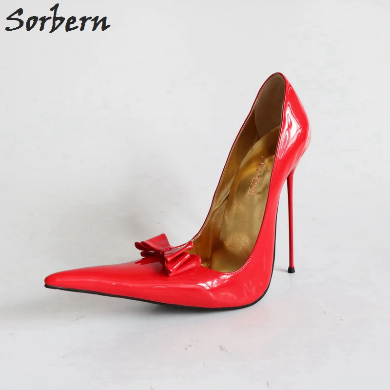 pumps with big bow