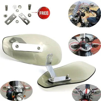 

Pair Smoke Handguard Hand Guards Protector for Fit HARLEY: FLSTSC FLSTS FLSTF FLHRC FLHR FLSTFB XR1200 XR1200X VRSCA VRSCD