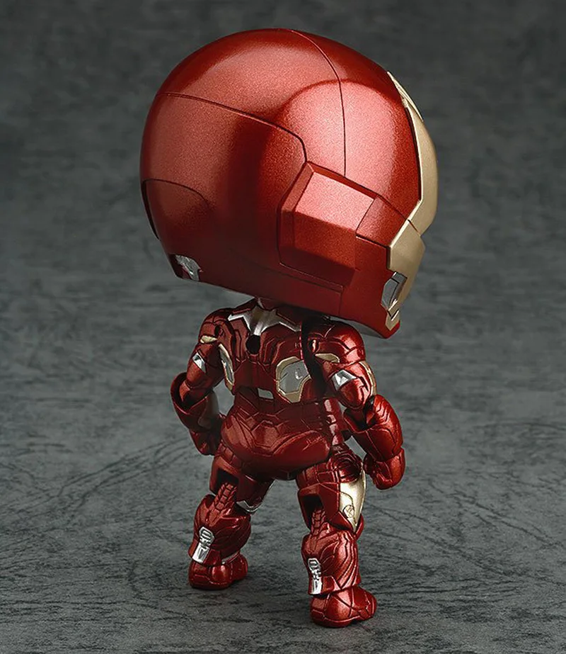 Nendoroid Captain America Civil War Hero Edition 618  Iron Man Mark 45 Edition 545 PVC Action Figure Model Doll Gift (14)