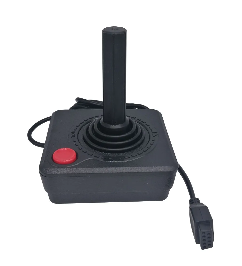 

Ruitroliker Retro Classic Joystick Controller Gamepad for Atari 2600 Console System Black