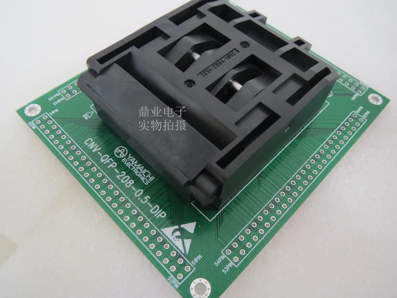YAMAICHI IC тесты сиденье IC51-2084-1052-5 QFP208 горения программист QFP208/DIP гнездо адаптера
