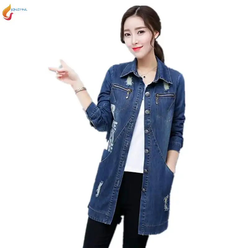 latest denim jackets for ladies