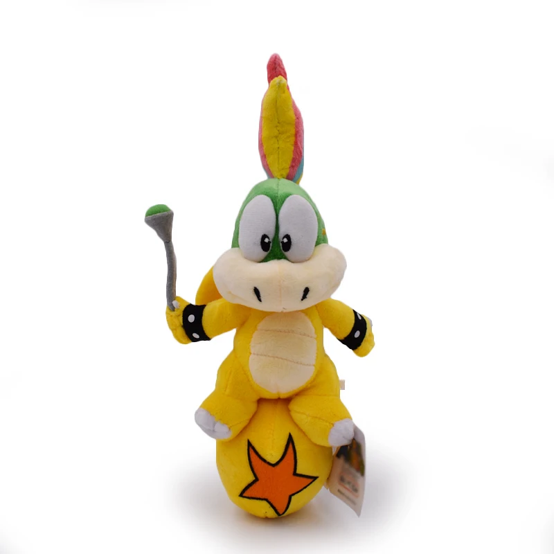 

Mario Bros Koopa Lemmy Zittend Op Bal Pluche Soft Gevulde Doll Speelgoed Voor Kinderen Verjaardagscadeautjes gratis Verzending