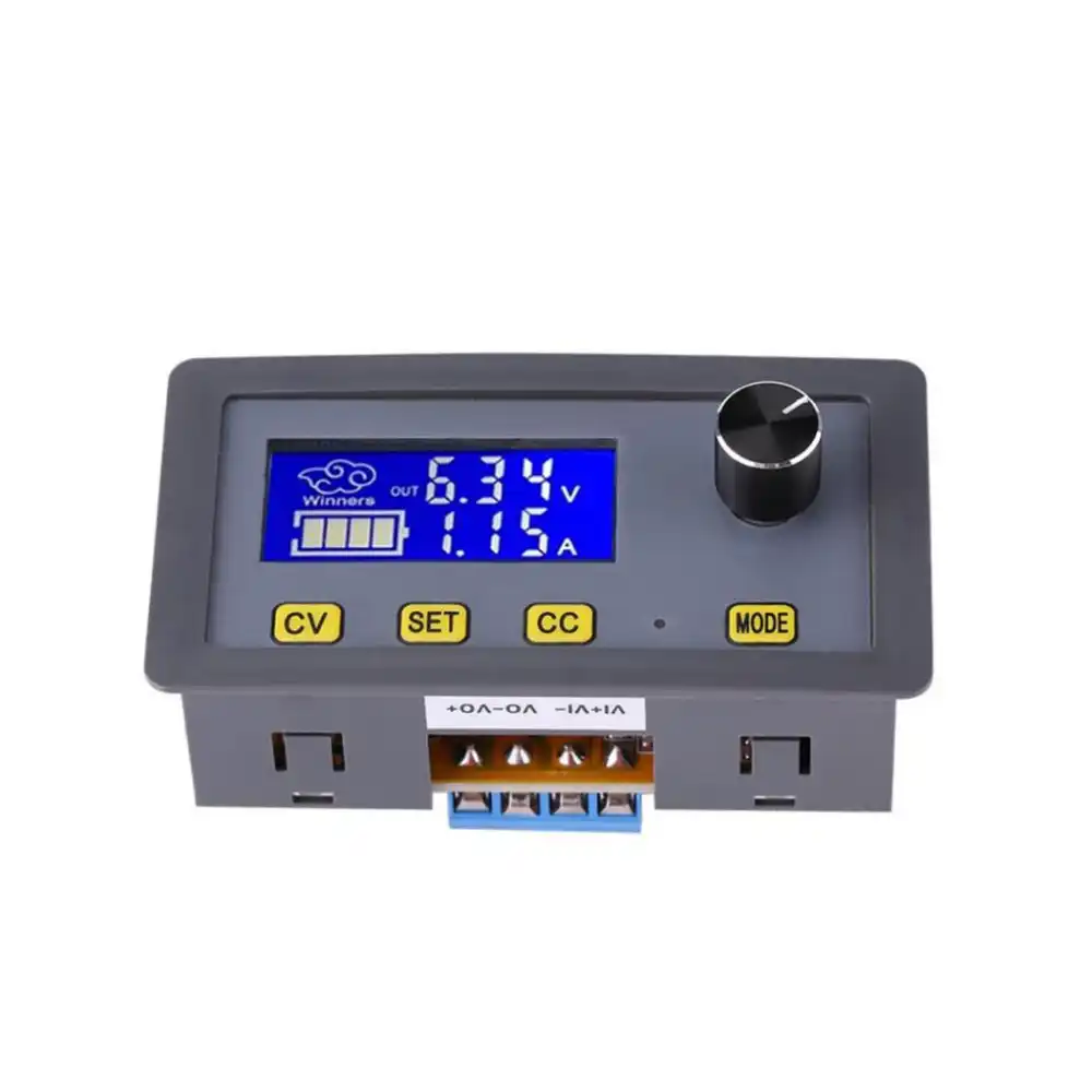 Adjustable DC-DC Converter DC Buck Converter 5A Step-Down Power Source Buck Step Down Regulator Module 6V-32V to 0-32v LCD Display CC CV