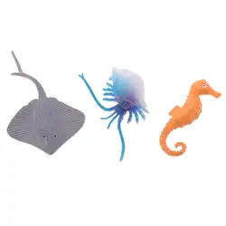 24 шт. модель фигурки животных ПВХ Пробуждение игрушка образовательный Подарок для игры для детей-морских животных