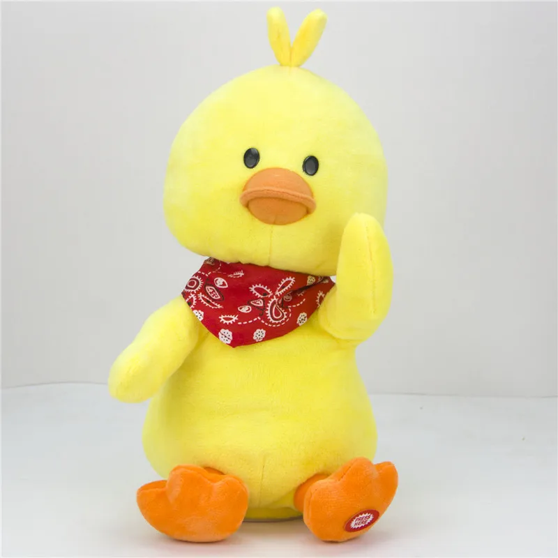 A funny Duck toys dancing singing musical duck Plush Stuffed electric