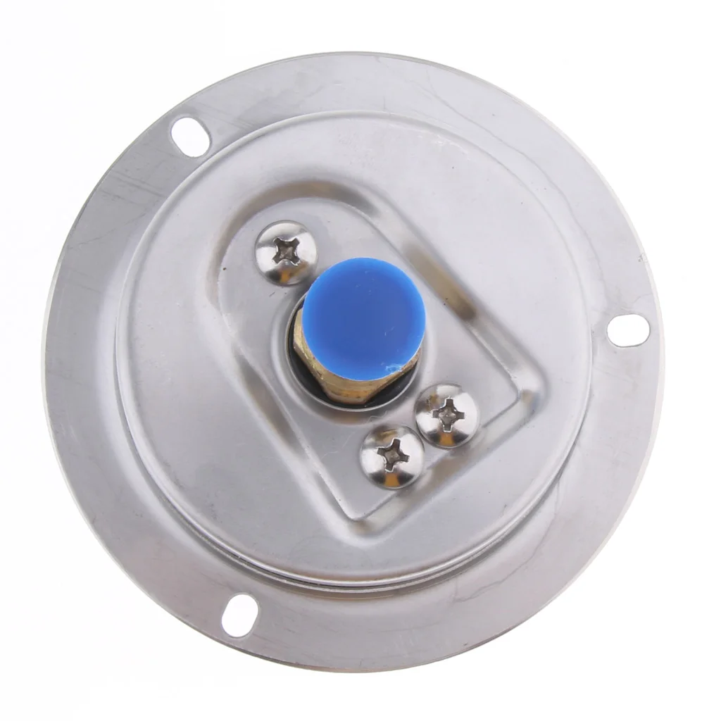 2PCS Liquid Filled Pressure Gauge for Water Oil Hydraulic 3.8MPa 1.8MPa