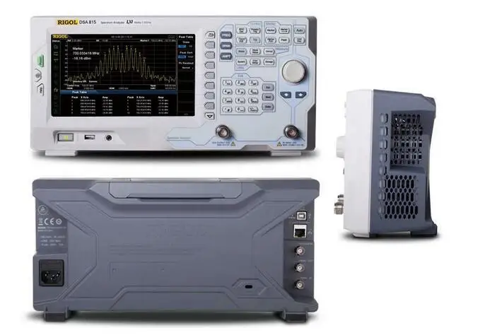 

RIGOL DSA815+TG 1.5GHZ Spectrum Analyzer DSA815 100 Hz Minimum Resolution Bandwidth (RBW) AM/FM Demodulation Function DSA815