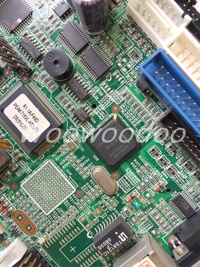 PEAK715-HT(LF) REV: D1 P4 полноразмерный промышленный процессор SBC материнская плата PEAK-715-HT(LF