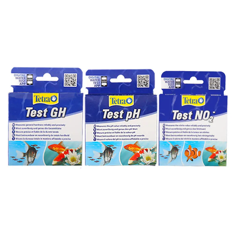 

Tetra NO2, NO3, NH3/NH4, GH, KH, PH testing agents (water quality testing agent)