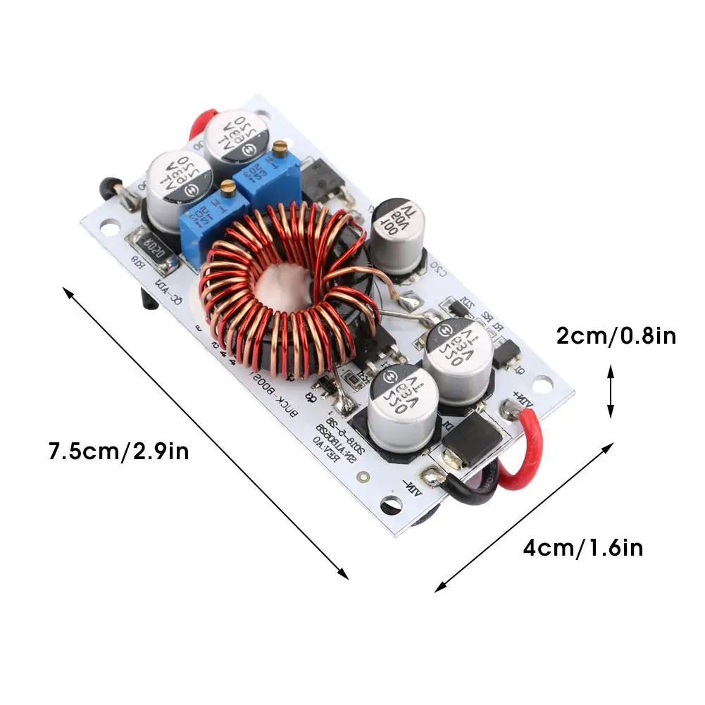DC-DC автоматический модуль Напряжение тока регулируемый шаг вверх вниз Питание