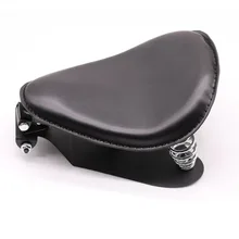 Пружины кронштейн комплект простой черный для yamaha honda harley sportster dyna chopper bobber пользовательские соло сиденья