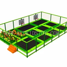 Экспортируется в Питерский батут парк CE одобренный игровая площадка HZ-LG051