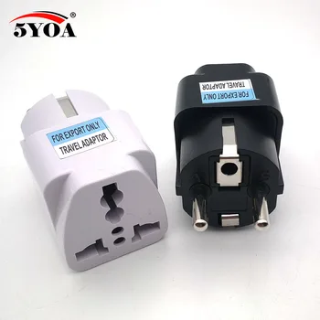 5YOA International Travel Universal Adapter Electrical Plug For UK US AU EU European