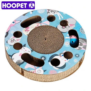 

HOOPET Cat Scratch Board With Catnip Scratching Toy Interactive Play Supplies