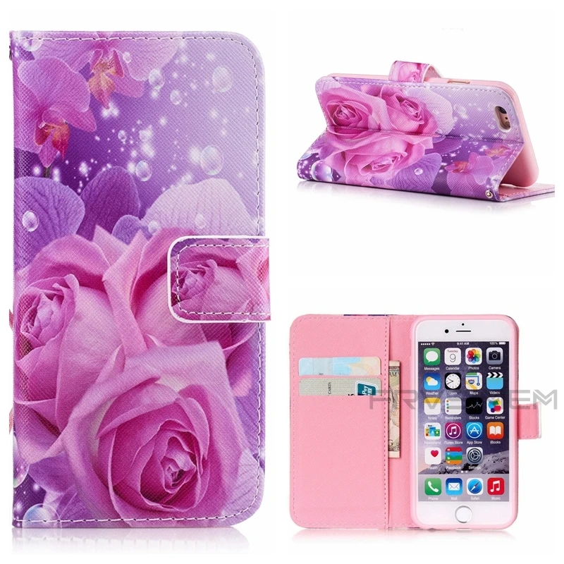 Flip Leather Wallet Case For iPhone X 5 5s SE 6 6s 7 8 Plus Cover For Samsung Galaxy S3 S4 S5 NEO S6 S7 edge S8 Plus S9 A8 2018 iphone 6s phone case