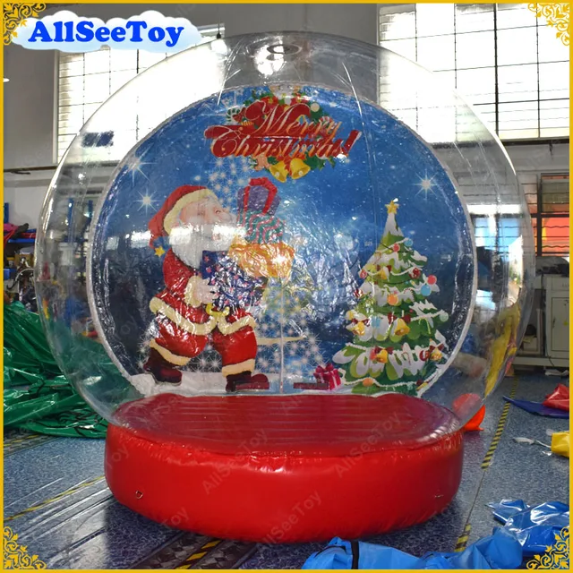 Buy Inflatable Christmas Snow Globe Giant Life Human