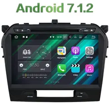 Double 2 din Android 7.1.2 Quad core 2GB RAM 16GB ROM GPS Navi Stereo Car Radio Digital Bluetooth for Suzuki Vitara 2015 2016