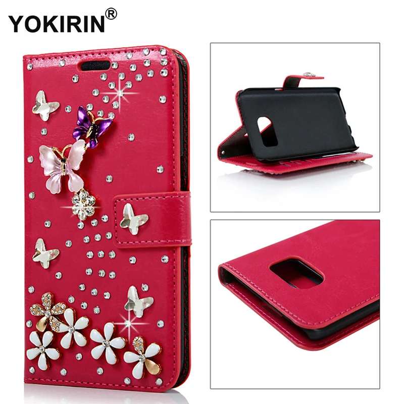 YOKIRIN для Samsung Galaxy S7 G930 G9300 чехол роскошный искусственная кожа Crazy Horse Флип Бумажник