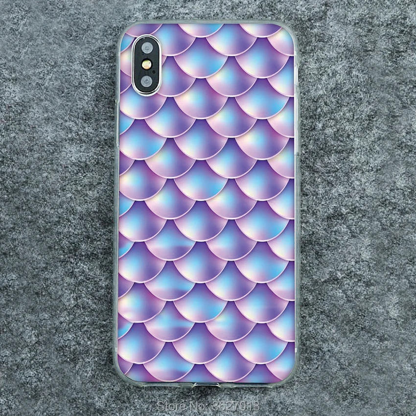 Для Vodafone Smart V8 X9 N8 N9 Lite C9 E9 E8 Prime 6 7 Turbo Ultra VDF 210 русалки рыбы с принтом мягкий из ТПУ