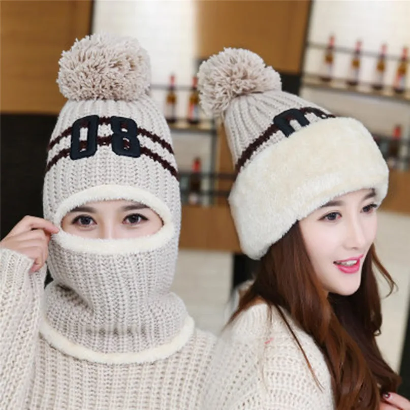 Outdoor Cycling Cap Women Warm Winter Cap Cycling Outdoor Sports Windproof Warm Mountaineering Cap #2n29 (12)