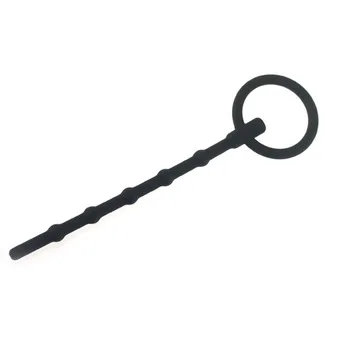 Silicone Urethral Plugging Horse Eye Irritation Rod Masturbation Rod Urethral Stimulation Penis Plug Dilator Sound Catheter O25