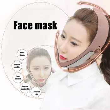

Thin Face Mask Massager Slimming Bandage Facial Thin Masseter Double Chin Skin Care Thin Face Belt Bandage Health Care