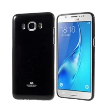Глянцевый силиконовый чехол Goospery для смартфонов Samsung Galaxy J7. Яркие цвета в ассортименте