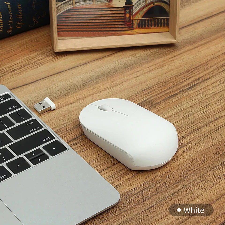 Original Xiaomi Wireless Mouse Youth Edition 1200dpi 2.4Ghz Optical Mouse Mini Portable Mouse For Macbook Laptop Notebook Mouse (9)