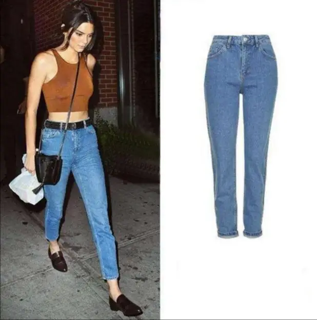 vintage high waisted jeans outfit