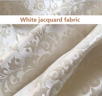 

Elegant golden jacquard weave brocade dress fabric low price promotion, half skirt wind coat imported garment fabric