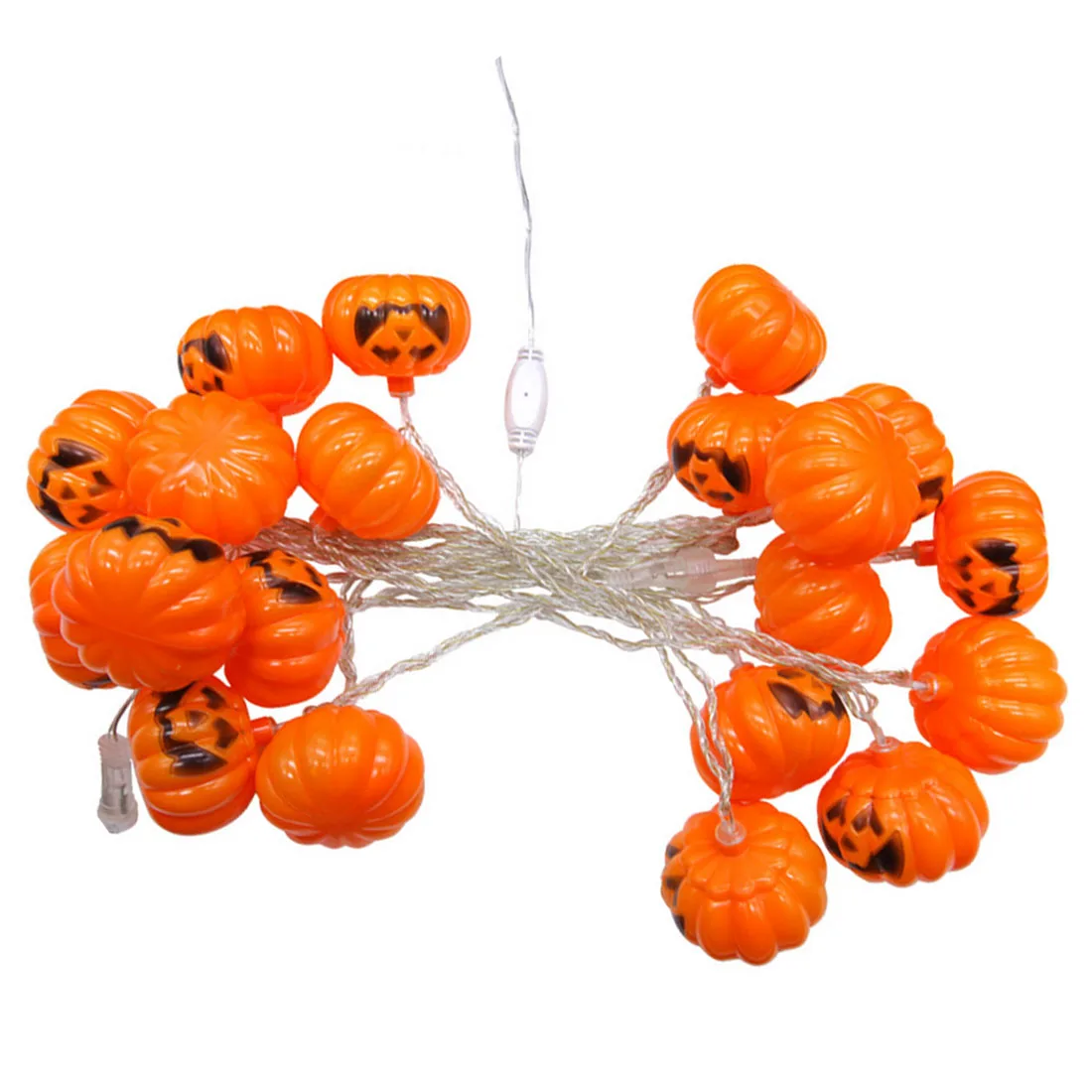 2.5M 5M 10M LED String Lights Halloween Pumpkin Halloween Holiday
