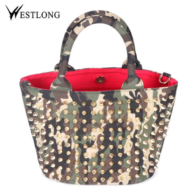 Fashion An And Korean Style Women S Canvas Camouflage Satchel Fashion An And Korean Style Women S Canvas Camouflage Satchel Handbags Designer Bags Las