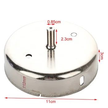 

110MM Diamond Coated Hole Saw Drill Bit Tool For Tile Ceramic Marble Glass
