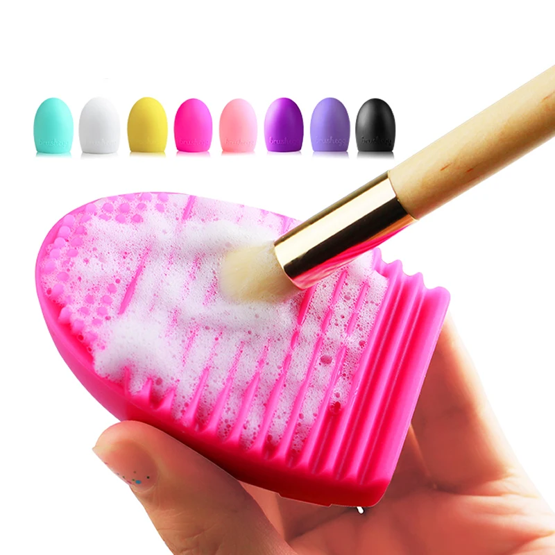 Silicone Makeup Brush Egg Cleaning Washing Tools Cosmetics